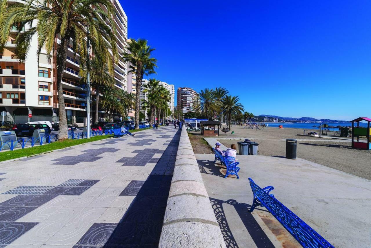La Casita De La Playa Appartamento Málaga Esterno foto